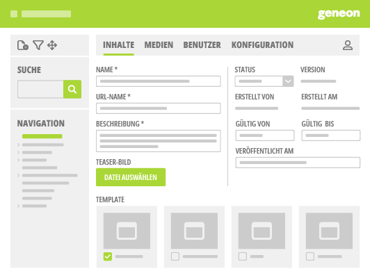 Screen WYSIWYG-Editor