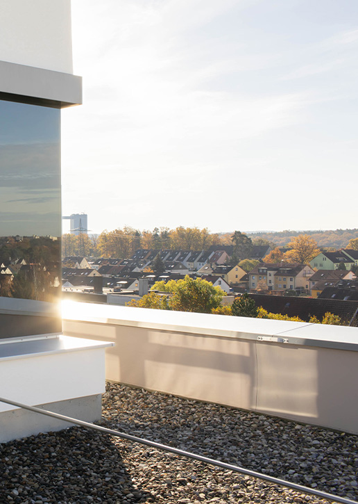 Dachterrasse, Office Geneon in Nürnberg